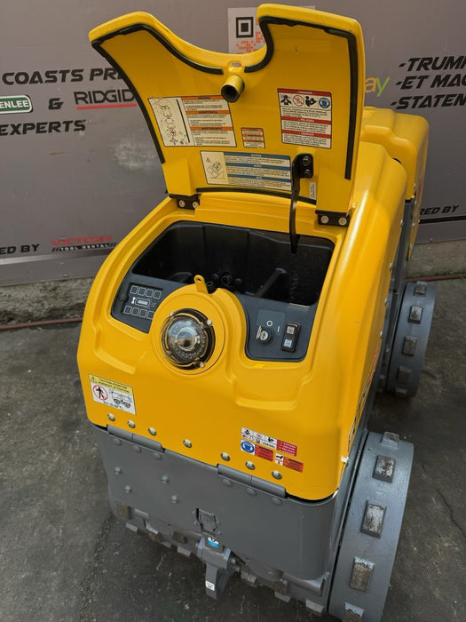 2022 Wacker Neuson RTSC3 Remote Controlled Trench Compactor Roller 93HRS KOHLER
