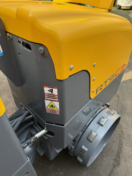 2022 Wacker Neuson RTSC3 Remote Controlled Trench Compactor Roller 93HRS KOHLER