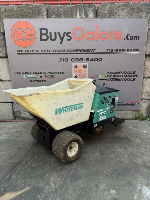 Whiteman WBH-16EF Gas Power Concrete Cement Buggy and Electric Start 2019 eg1