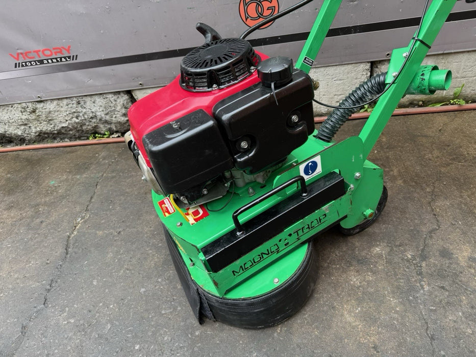 Edco 2GC-NG-11H Magna-Trap Dual-Disc Concrete Floor Grinder 11 HP Honda L@@K eg454
