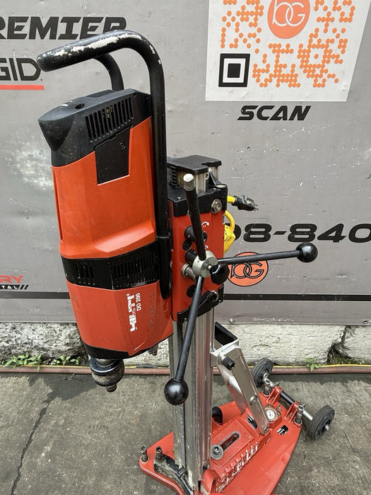 Hilti DD-200 DD200 Core Drill Rig with Core Bits Works Fine eg6