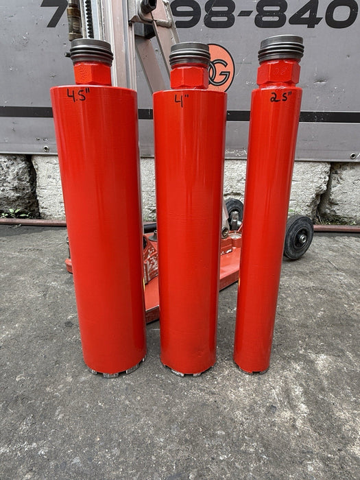 Hilti DD-200 DD200 Core Drill Rig with Core Bits Works Fine eg6