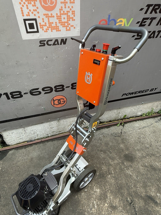 HUSQVARNA PG280 Concrete Grinder Walk-Behind Single-Disc 120V 2023 0.2HRS DEMO