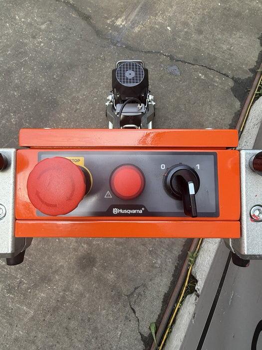 HUSQVARNA PG280 Concrete Grinder Walk-Behind Single-Disc 120V 2023 0.2HRS DEMO