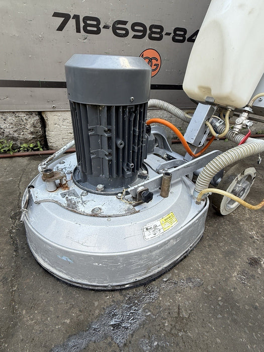 2018 Lavina 25-X Concrete Grinder With Concrete Stones 200-240 Volt 1 Or 3 PH