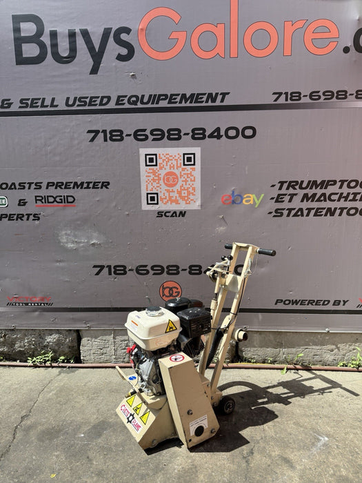 Edco 8" CPM8-9H Walk-Behind Crete-Planer 9 HP Honda Gas Engine bg et
