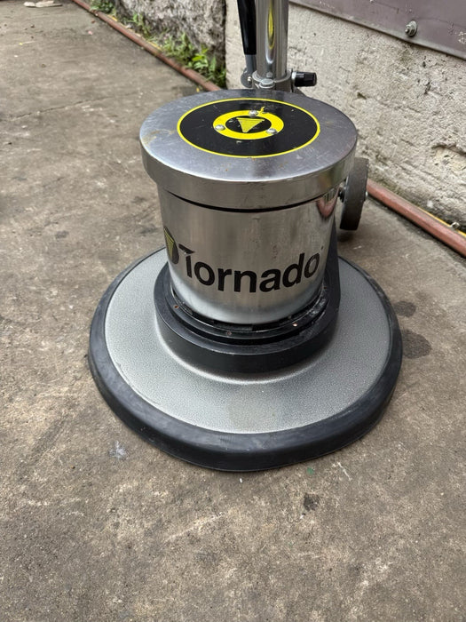 Tornado 97590 1-1/2 HP 175 Max RPM 115VAC 17 In Machine Size Floor Burnisher