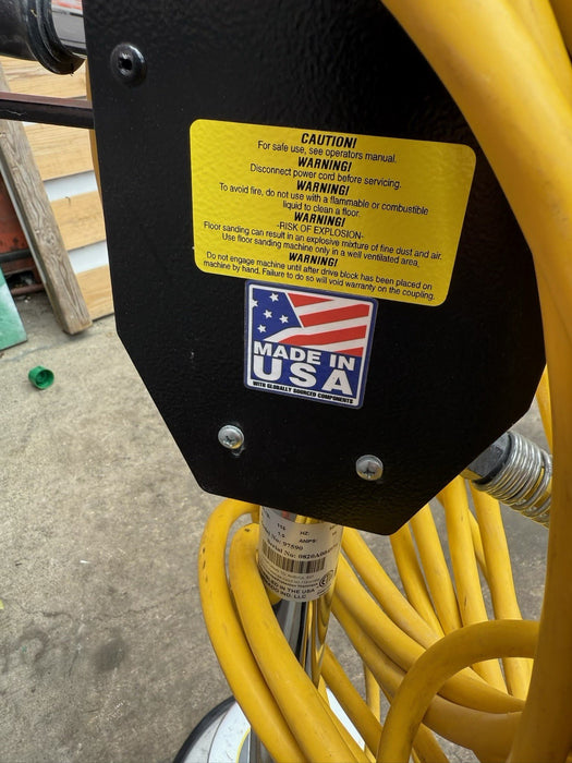 Tornado 97590 1-1/2 HP 175 Max RPM 115VAC 17 In Machine Size Floor Burnisher