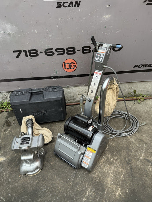 American Sanders EZ-8 Drum Floor Sander & Super 7R Edger Floor Sander