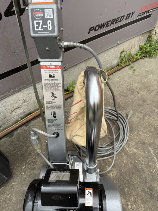 American Sanders EZ-8 Drum Floor Sander & Super 7R Edger Floor Sander