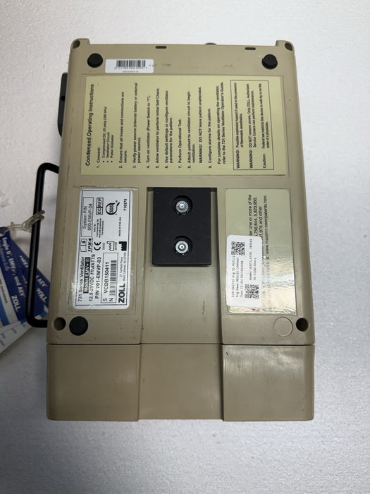 2019 Zoll Impact 731 EMV+ PATIENT MONITOR  Uni-Vent Ventilator NEW BATT .02 HR