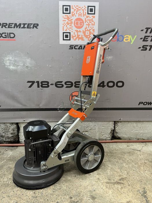 Husqvarna PG 400 Concrete Floor Grinder 29 HRS 240v 15Amp 4Hp 16Inch MINT SHAPE