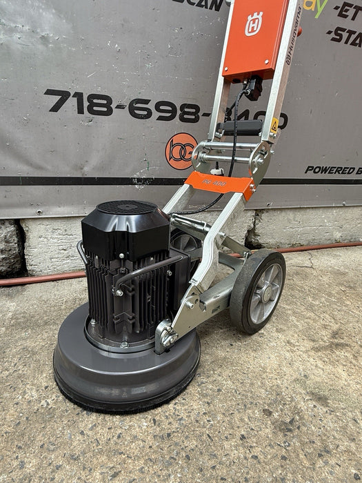 Husqvarna PG 400 Concrete Floor Grinder 29 HRS 240v 15Amp 4Hp 16Inch MINT SHAPE