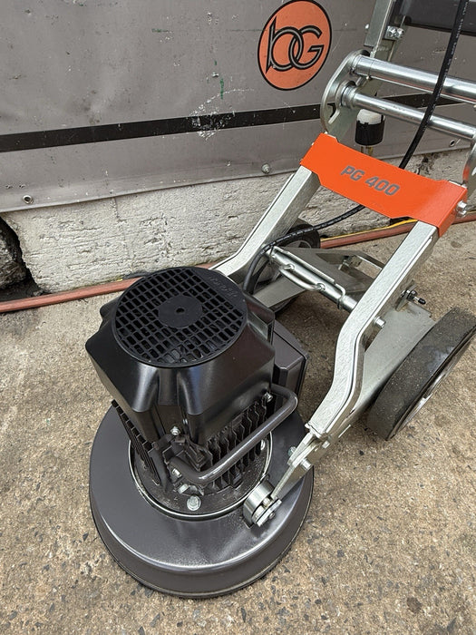 Husqvarna PG 400 Concrete Floor Grinder 29 HRS 240v 15Amp 4Hp 16Inch MINT SHAPE
