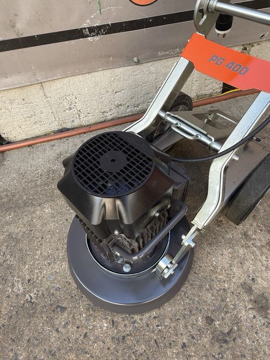 Husqvarna PG 400 Concrete Floor Grinder 9 HRS 240v 16Inch MINT SHAPE  DEMO