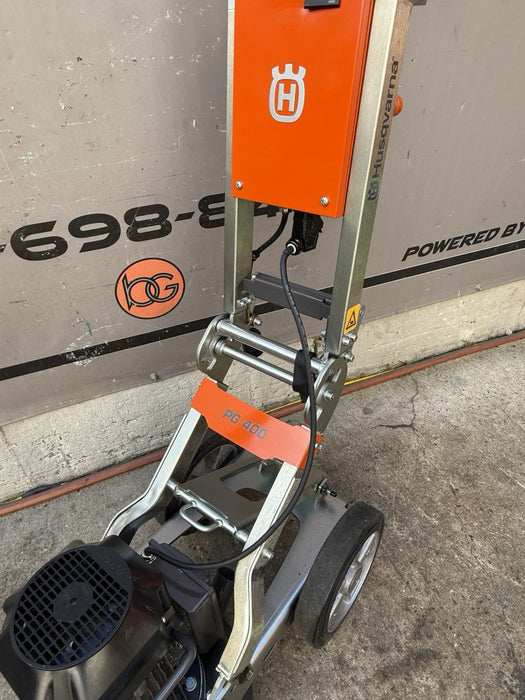 Husqvarna PG 400 Concrete Floor Grinder 9 HRS 240v 16Inch MINT SHAPE  DEMO