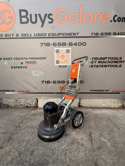 Husqvarna PG 400 Concrete Floor Grinder 0.01HRS 240v 16Inch MINT SHAPE  DEMO