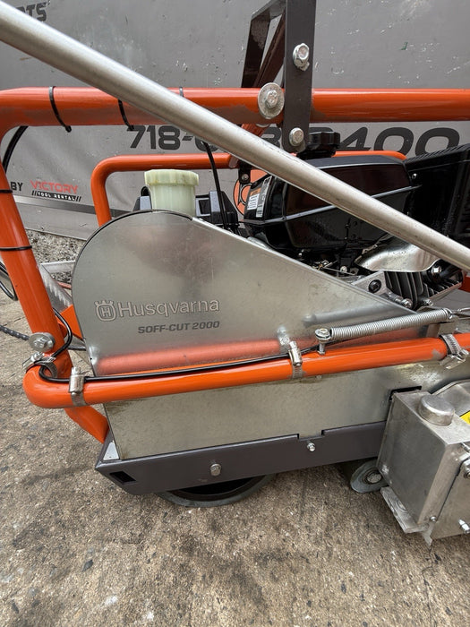2022 Husqvarna Soffcut 2000 Walk Behind Saw Mint Condition 2HRS Road Saw Target