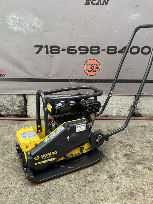 2022 Bomag BVP1845 Walk-Behind Vibratory Plate Compactor Honda GX160 Mint