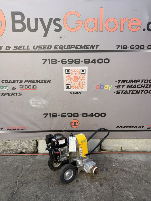 Wacker Neuson PDT3 Diaphragm Pump Commercial Grade Demo Condition