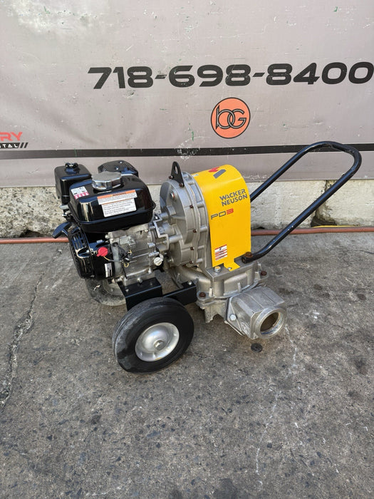 Wacker Neuson PDT3 Diaphragm Pump Commercial Grade