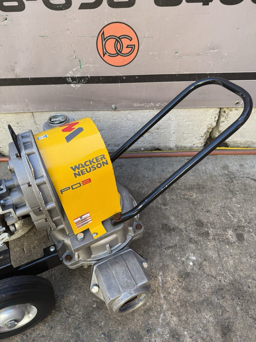 Wacker Neuson PDT3 Diaphragm Pump Commercial Grade