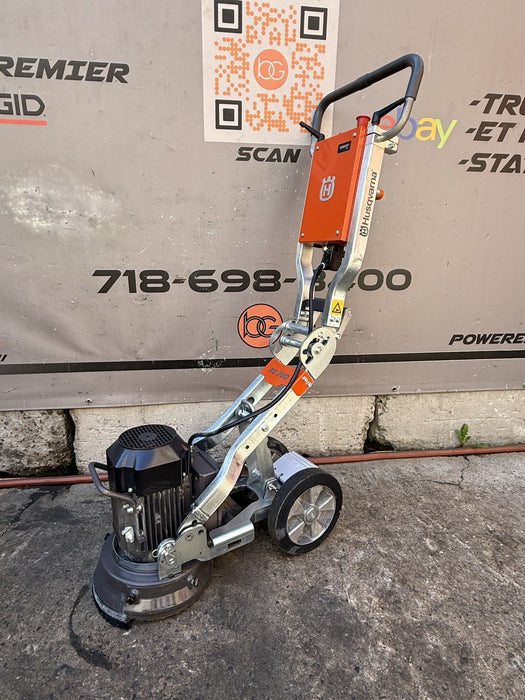 HUSQVARNA PG280 Concrete Grinder Walk-Behind Single-Disc 120V 2021 30.5HRS DEMO