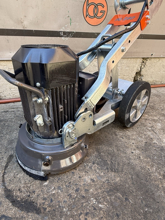 HUSQVARNA PG280 Concrete Grinder Walk-Behind Single-Disc 120V 2021 30.5HRS DEMO
