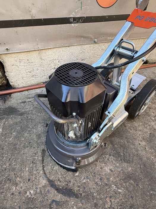 HUSQVARNA PG280 Concrete Grinder Walk-Behind Single-Disc 120V 2021 30.5HRS DEMO