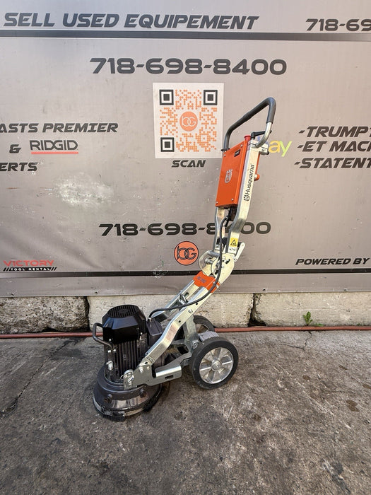 HUSQVARNA PG280 Concrete Grinder Walk-Behind Single-Disc 120V 2021 10.84HRS DEMO