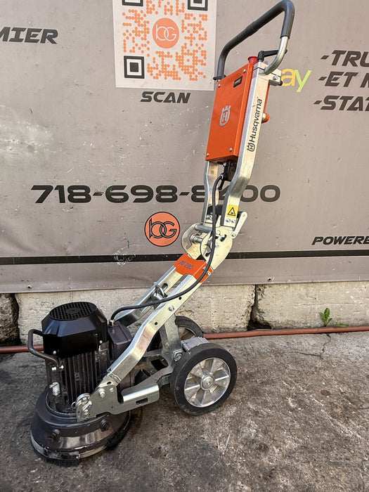 HUSQVARNA PG280 Concrete Grinder Walk-Behind Single-Disc 120V 2021 10.84HRS DEMO