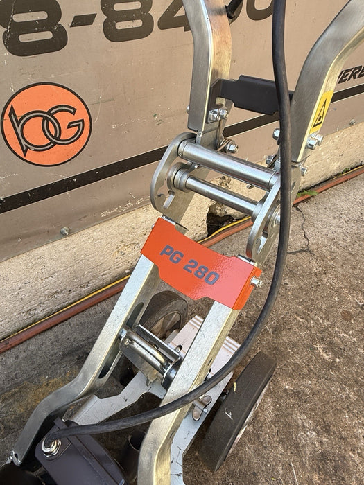 HUSQVARNA PG280 Concrete Grinder Walk-Behind Single-Disc 120V 2021 10.84HRS DEMO