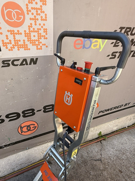 HUSQVARNA PG280 Concrete Grinder Walk-Behind Single-Disc 120V 2021 10.84HRS DEMO