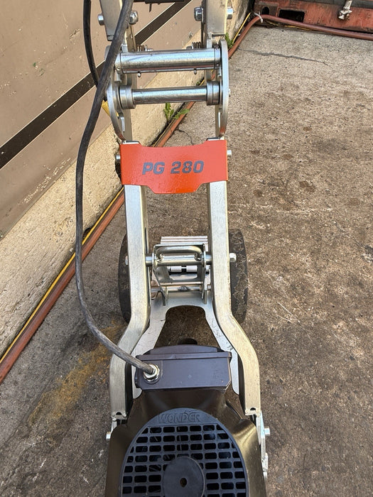 HUSQVARNA PG280 Concrete Grinder Walk-Behind Single-Disc 120V 2021 88HRS DEMO