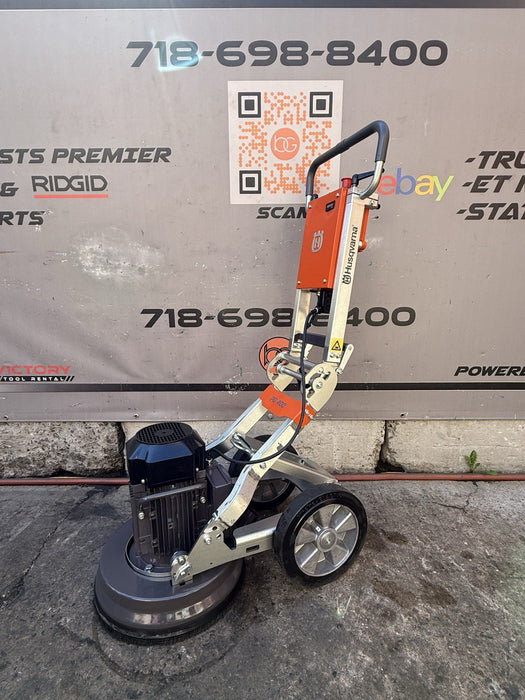 Husqvarna PG 400 Concrete Floor Grinder 7.54HRS 240v 16Inch MINT SHAPE  2021DEMO