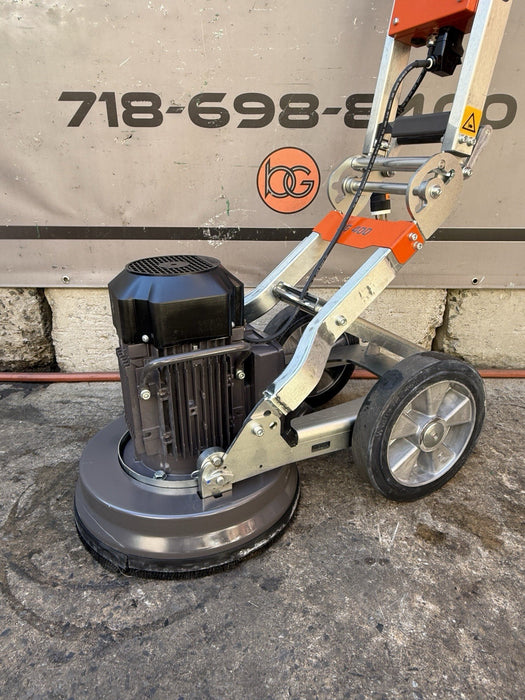 Husqvarna PG 400 Concrete Floor Grinder 6.85HRS 240v 16Inch MINT SHAPE  2021DEMO