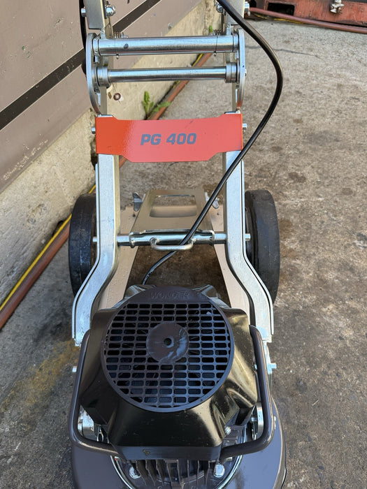 Husqvarna PG 400 Concrete Floor Grinder 41HRS 240v 15Amp 4Hp 16Inch MINT SHAPE