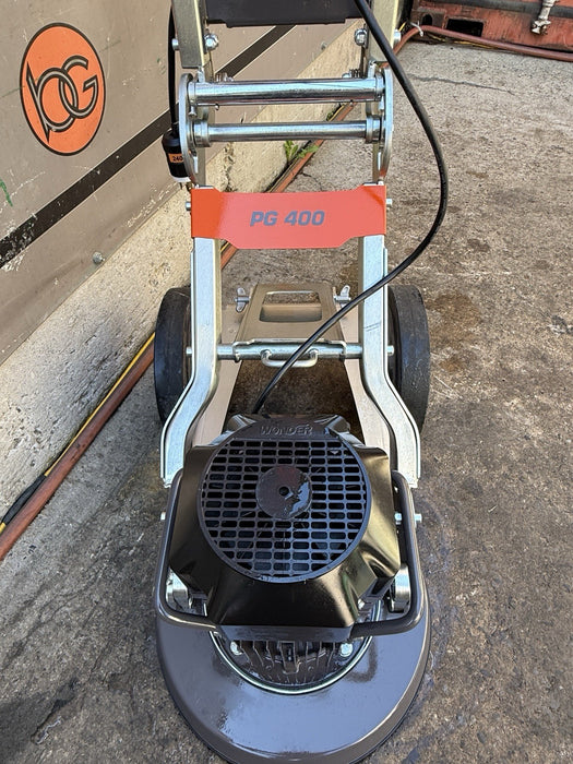 Husqvarna PG 400 Concrete Floor Grinder 0.02HRS 240v 16Inch MINT SHAPE  DEMO