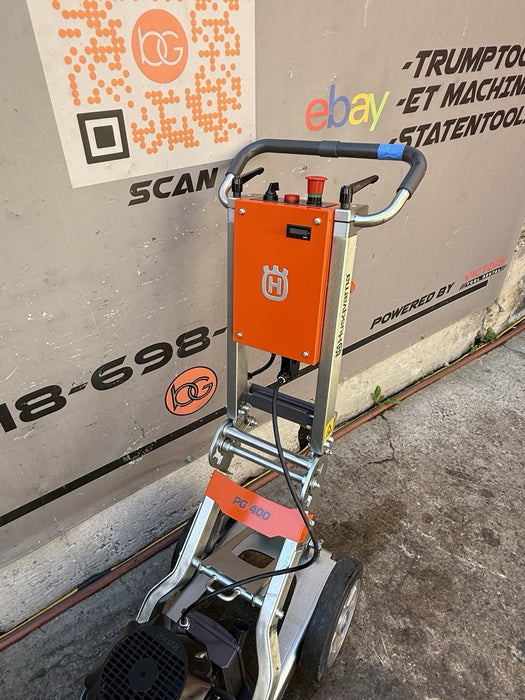 Husqvarna PG 400 Concrete Floor Grinder 0.02HRS 240v 16Inch MINT SHAPE  DEMO