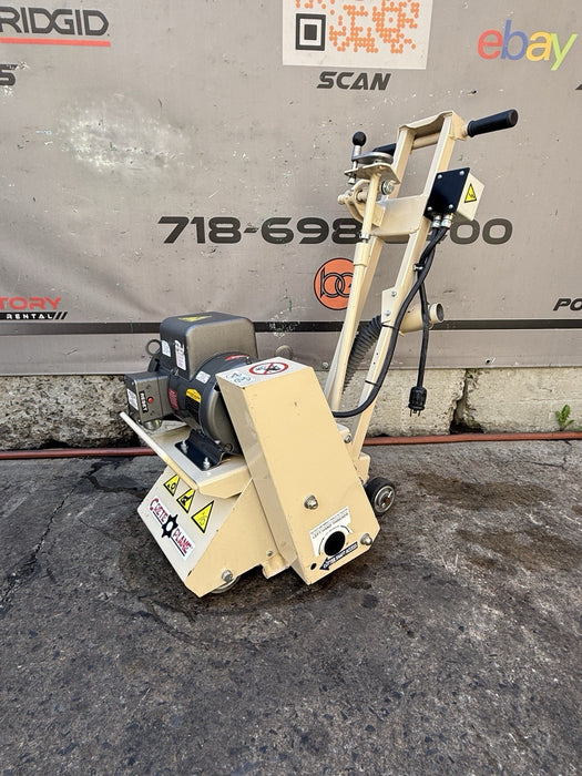 Edco CPM-8 Concrete Scarifier Grinder Electric Motor Works Fine Mint Shape