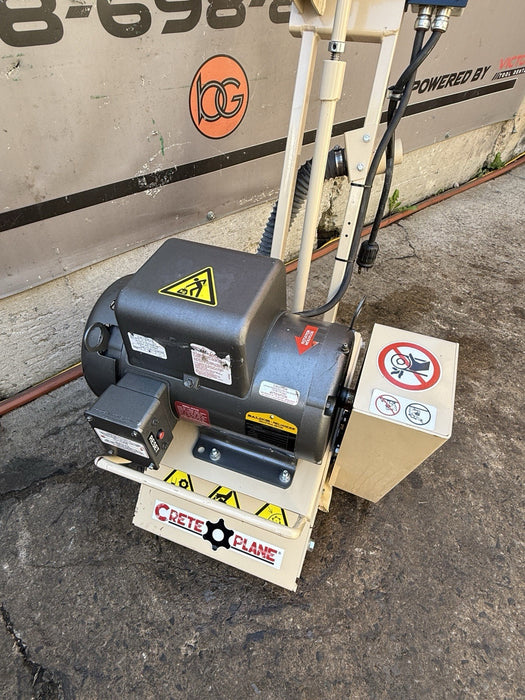 Edco CPM-8 Concrete Scarifier Grinder Electric Motor Works Fine Mint Shape