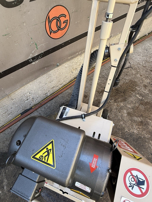 Edco CPM-8 Concrete Scarifier Grinder Electric Motor Works Fine Mint Shape