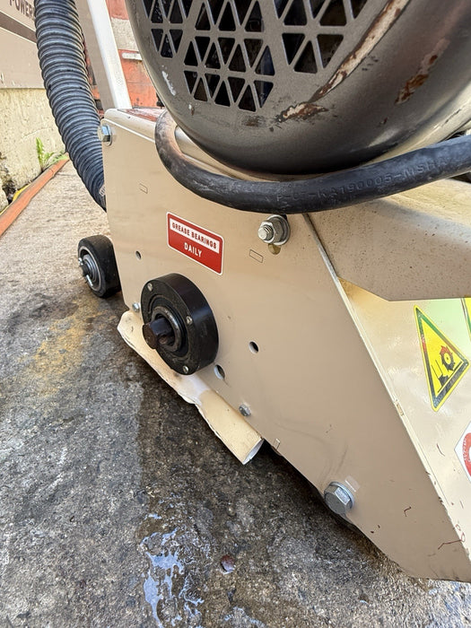 Edco CPM-8 Concrete Scarifier Grinder Electric Motor Works Fine Mint Shape