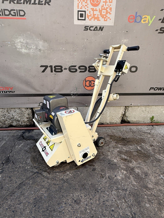 Edco CPM-8 Concrete Scarifier Grinder Electric Motor Works Fine Mint Shape
