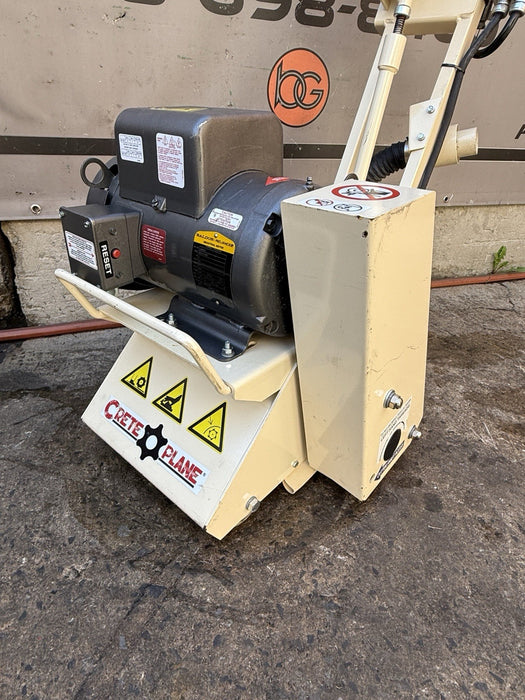 Edco CPM-8 Concrete Scarifier Grinder Electric Motor Works Fine Mint Shape