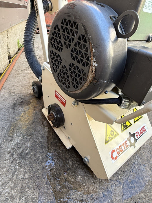 Edco CPM-8 Concrete Scarifier Grinder Electric Motor Works Fine Mint Shape