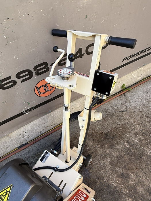 Edco CPM-8 Concrete Scarifier Grinder Electric Motor Works Fine Mint Shape