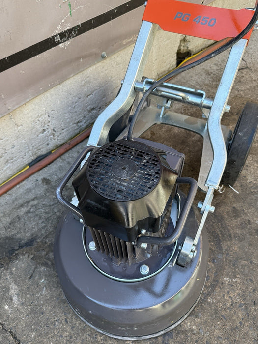 Husqvarna PG450 Concrete Floor Grinder PG 450 2021 66.67HRS DEMO MINT