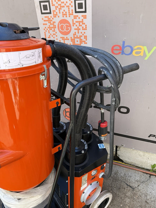 2021 Husqvarna S36 Dust & Slurry Collector Extractor Vacuum Power Tool 25HRS