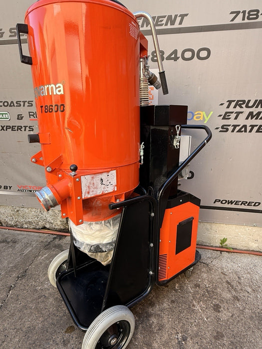 2021 Husqvarna T8600 480V Hepa Dust Extractor Dust Coillector Vacuum 112HRS